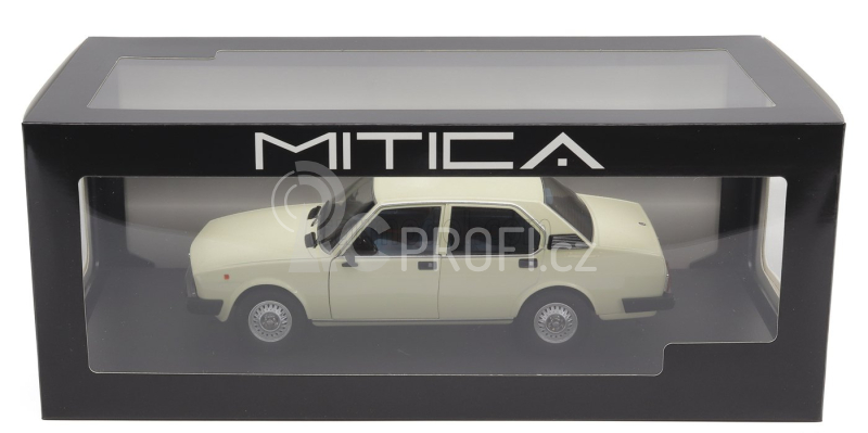 Mitica-diecast Alfa romeo Alfetta Berlina 2000l 1978 1:18 Ivory 103