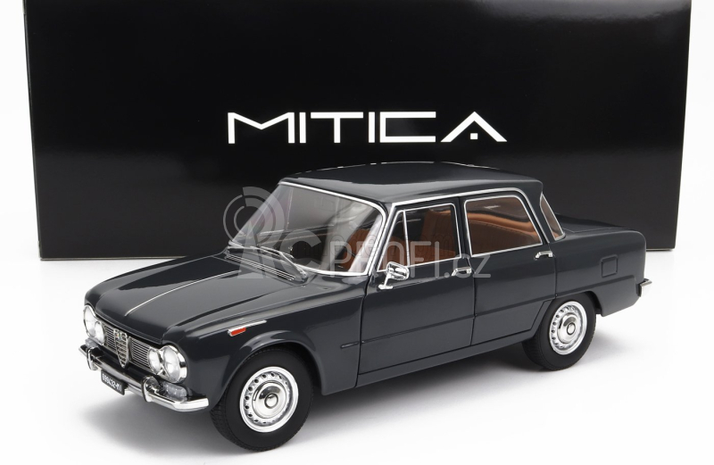 Mitica-diecast Alfa romeo Giulia 1.6 Ti 1962 1:18 Grigio Grafite - Šedá