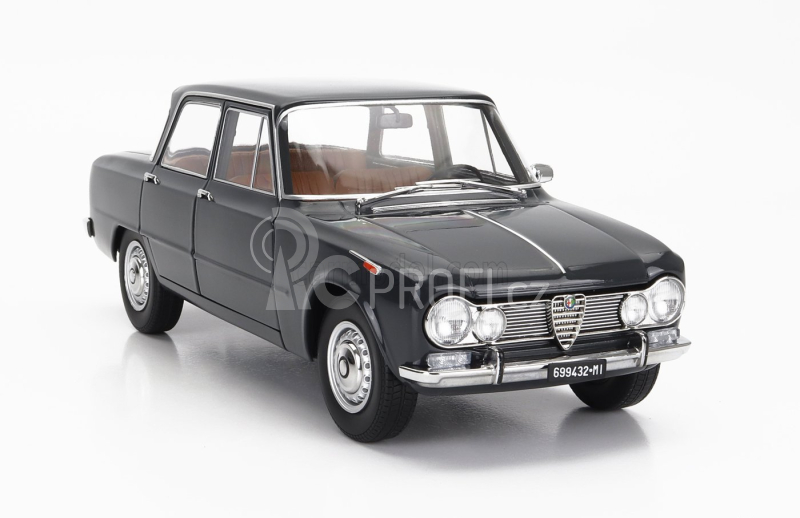 Mitica-diecast Alfa romeo Giulia 1.6 Ti 1962 1:18 Grigio Grafite - Šedá