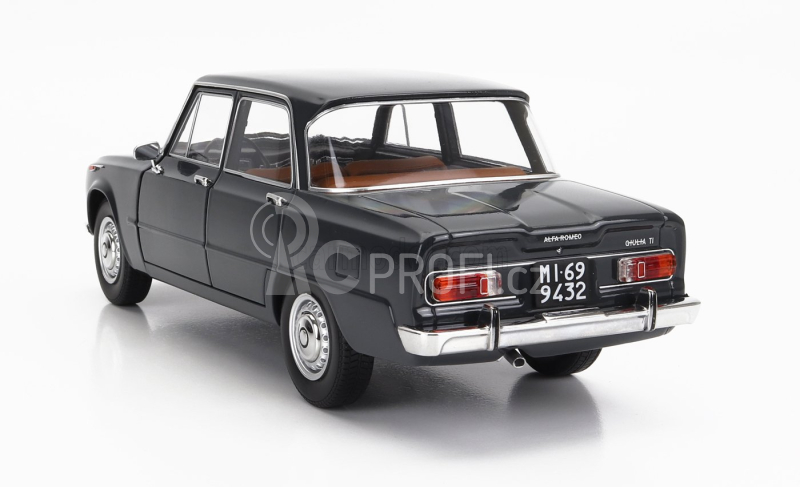 Mitica-diecast Alfa romeo Giulia 1.6 Ti 1962 1:18 Grigio Grafite - Šedá