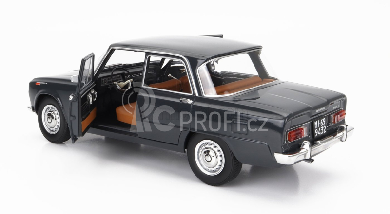 Mitica-diecast Alfa romeo Giulia 1.6 Ti 1962 1:18 Grigio Grafite - Šedá