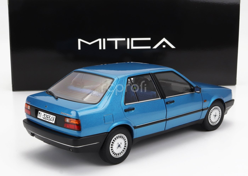 Mitica-diecast Fiat Croma 2.0 Turbo Ie 1985 1:18 Blue Dry 432
