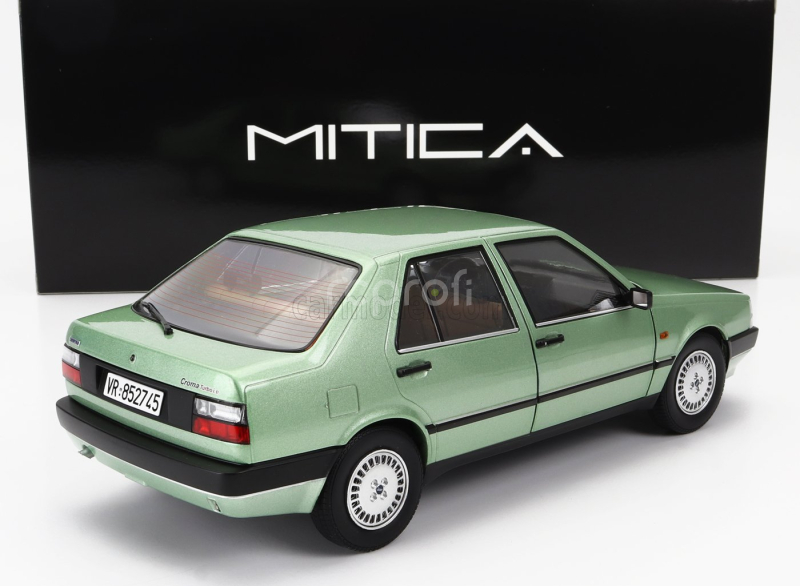Mitica-diecast Fiat Croma 2.0 Turbo Ie 1988 1:18 Green Met Cejlon 359
