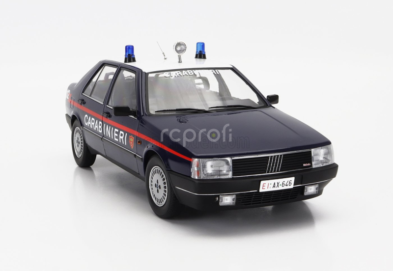 Mitica-diecast Fiat Croma 2.0 Turbo Ie Carabinieri 1988 Police 1:18 Modrá Bílá
