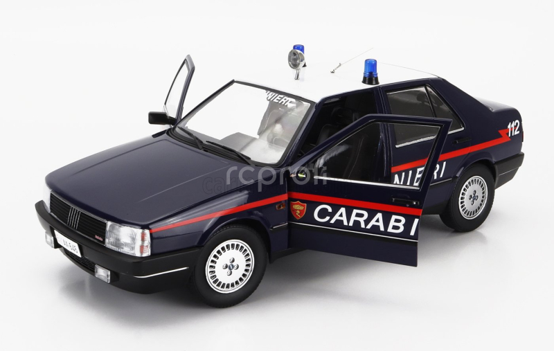 Mitica-diecast Fiat Croma 2.0 Turbo Ie Carabinieri 1988 Police 1:18 Modrá Bílá