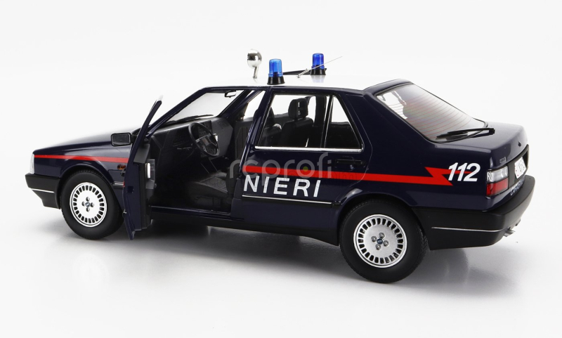 Mitica-diecast Fiat Croma 2.0 Turbo Ie Carabinieri 1988 Police 1:18 Modrá Bílá