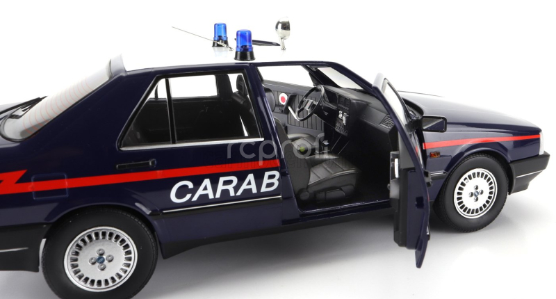 Mitica-diecast Fiat Croma 2.0 Turbo Ie Carabinieri 1988 Police 1:18 Modrá Bílá
