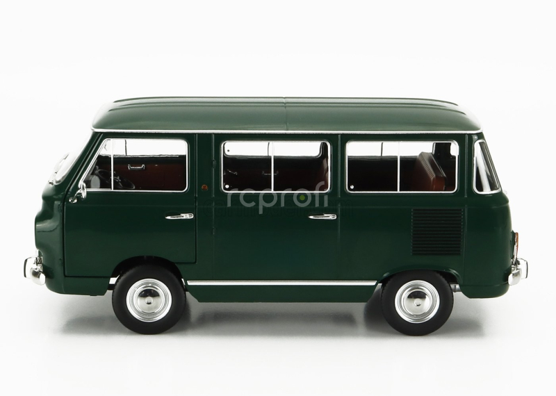 Mitica-diecast Fiat Fiat 850 Familiare Serie-2 1970 – Interno Brown 1:18 Verde Oliva 323 Zelená