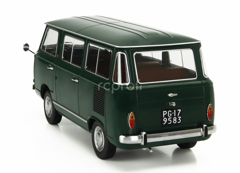 Mitica-diecast Fiat Fiat 850 Familiare Serie-2 1970 – Interno Brown 1:18 Verde Oliva 323 Zelená