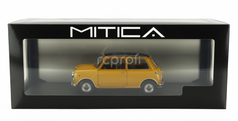 Mitica-diecast Innocenti Mini Cooper Mk1 1966 1:18 Ochra Black