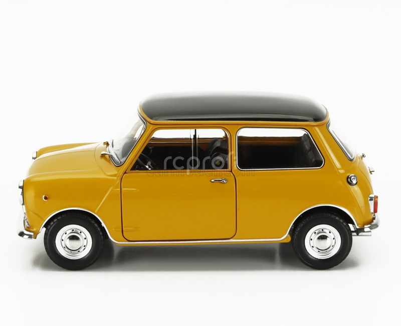 Mitica-diecast Innocenti Mini Cooper Mk1 1966 1:18 Ochra Black