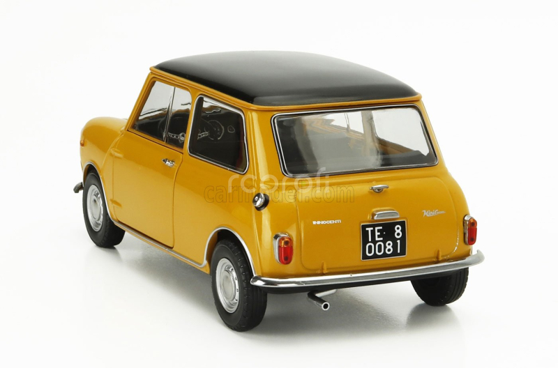 Mitica-diecast Innocenti Mini Cooper Mk1 1966 1:18 Ochra Black