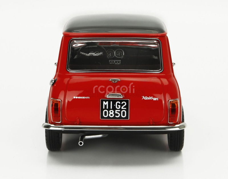 Mitica-diecast Innocenti Mini Cooper Mk2 1968 1:18 Červená Černá