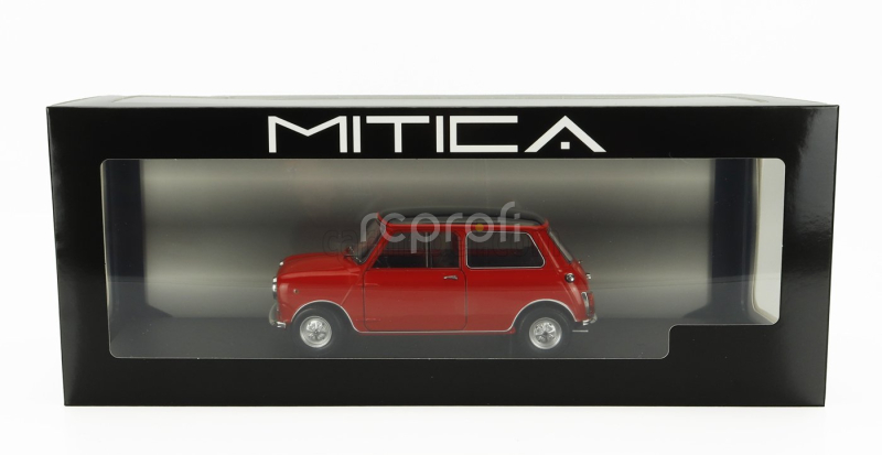 Mitica-diecast Innocenti Mini Cooper Mk2 1968 1:18 Červená Černá