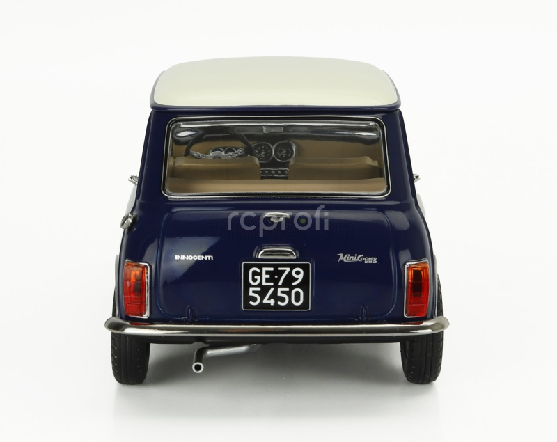 Mitica-diecast Innocenti Mini Cooper Mk2 1968 1:18 Modrá Ivory