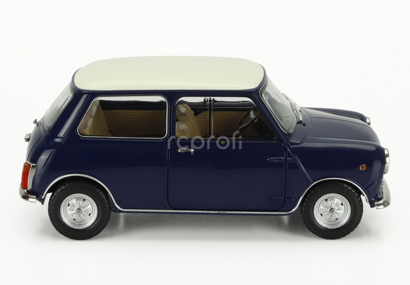 Mitica-diecast Innocenti Mini Cooper Mk2 1968 1:18 Modrá Ivory