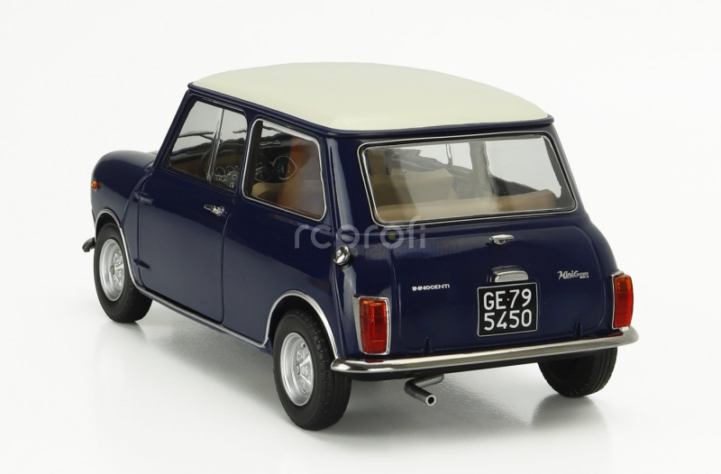 Mitica-diecast Innocenti Mini Cooper Mk2 1968 1:18 Modrá Ivory