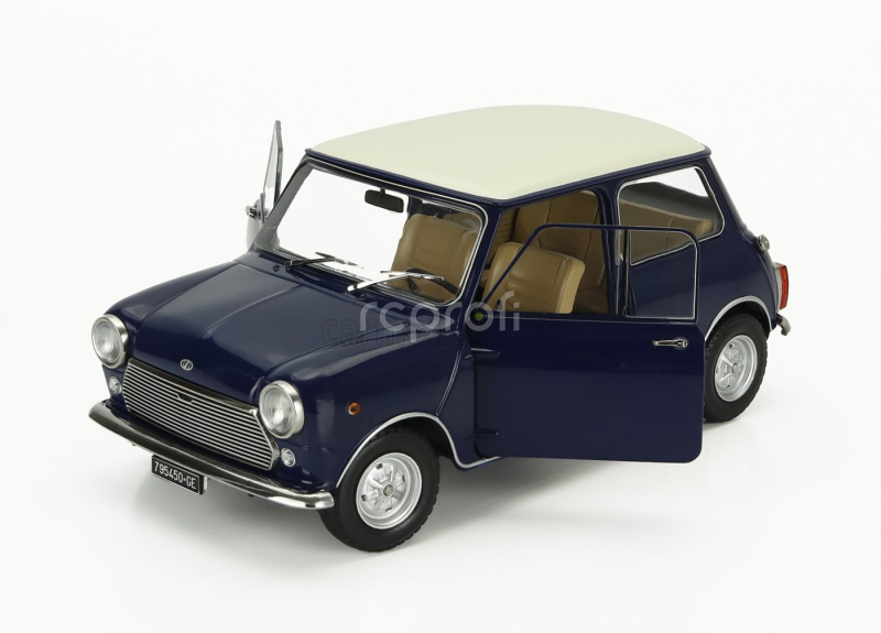 Mitica-diecast Innocenti Mini Cooper Mk2 1968 1:18 Modrá Ivory
