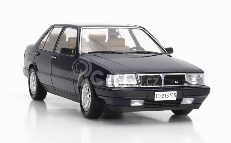 Mitica-diecast Lancia Thema 6v 1s 1984 1:18 Modrá Lancie