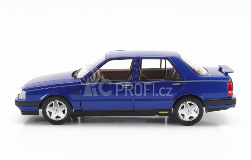 Mitica-diecast Lancia Thema 8.32 Ferrari 1s 1986 - With Open Rear Wing 1:18 Blue Met
