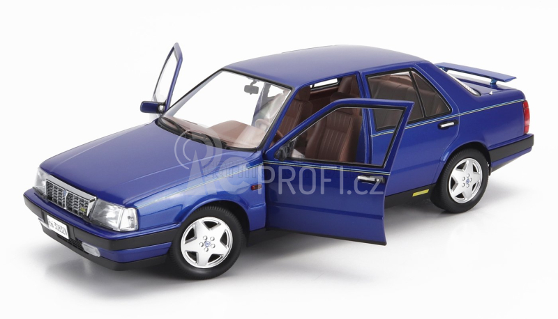 Mitica-diecast Lancia Thema 8.32 Ferrari 1s 1986 - With Open Rear Wing 1:18 Blue Met