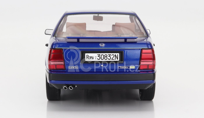 Mitica-diecast Lancia Thema 8.32 Ferrari 1s 1986 - With Open Rear Wing 1:18 Blue Met