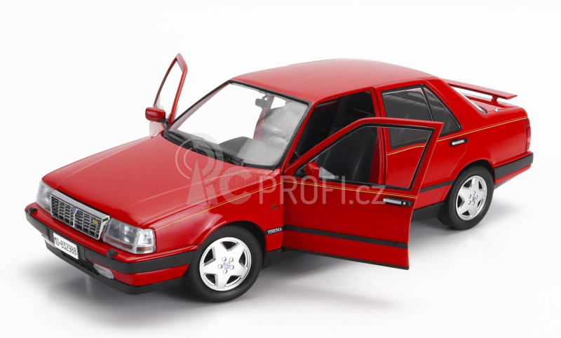 Mitica-diecast Lancia Thema 8.32 Ferrari 2s 1988 - With Open Rear Wing 1:18 Ferrari Red