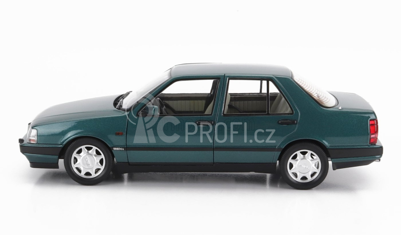 Mitica-diecast Lancia Thema Turbo 16v Lx 2s 1991 1:18 Modrý Benzín Met (zelený)