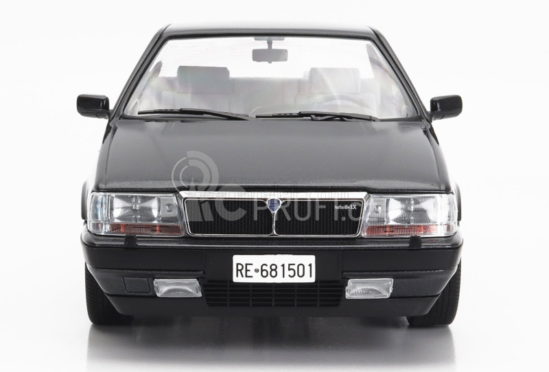 Mitica-diecast Lancia Thema Turbo 16v Lx 2s 1991 1:18 Nero Metallescente 429 Black Met