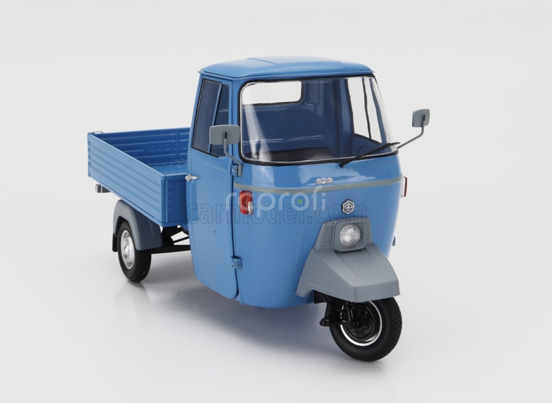 Mitica-diecast Piaggio Ape P501 Open 1979 - Con Vetrina - With Showcase 1:18 Blu 7210 - Modrá