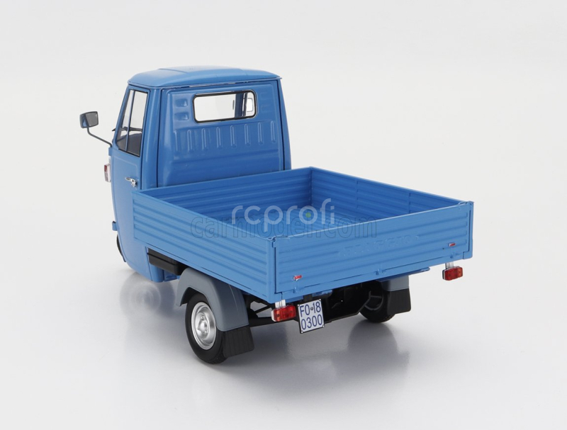 Mitica-diecast Piaggio Ape P501 Open 1979 - Con Vetrina - With Showcase 1:18 Blu 7210 - Modrá