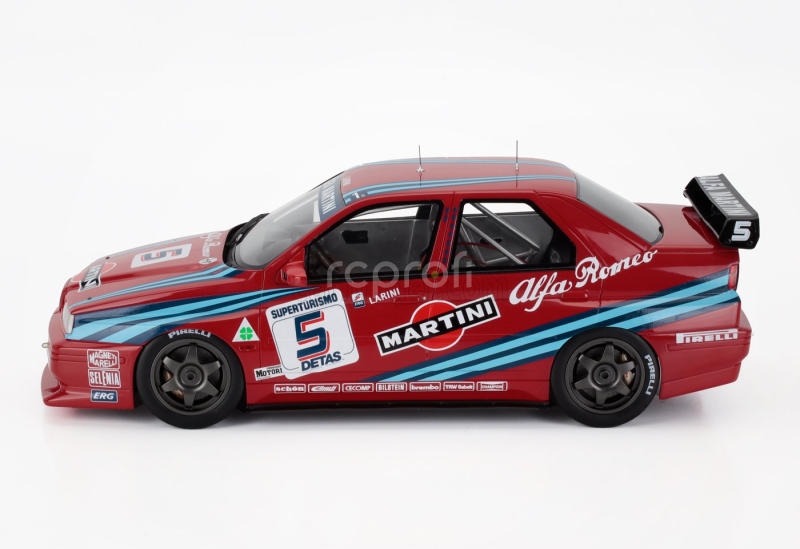 Mitica-r Alfa romeo 155 Gta S1 Superturismo Martini N 5 3rd Monza Race-2 1992 Nicola Larini 1:18 Red