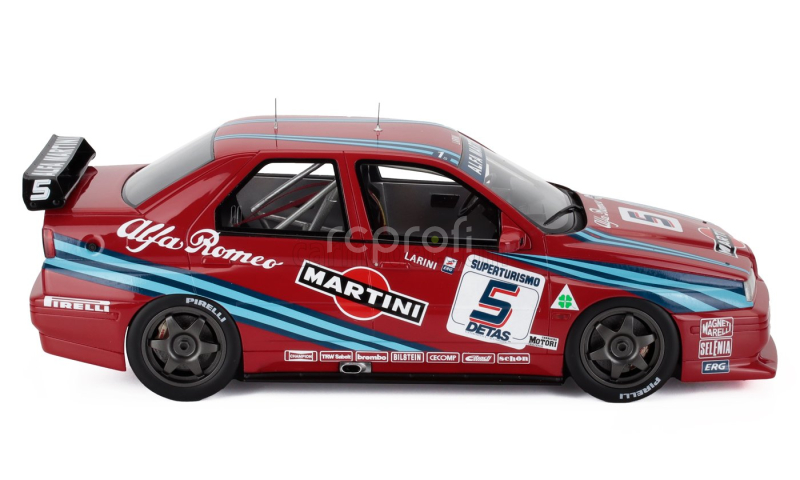 Mitica-r Alfa romeo 155 Gta S1 Superturismo Martini N 5 3rd Monza Race-2 1992 Nicola Larini 1:18 Red