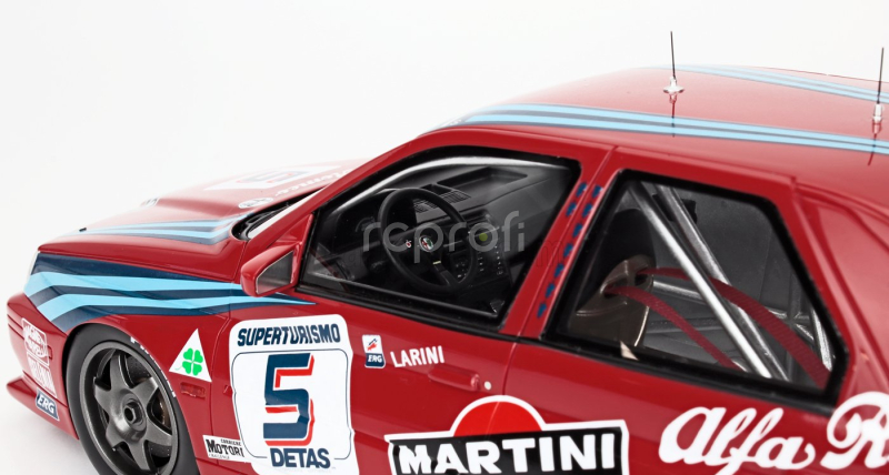 Mitica-r Alfa romeo 155 Gta S1 Superturismo Martini N 5 3rd Monza Race-2 1992 Nicola Larini 1:18 Red