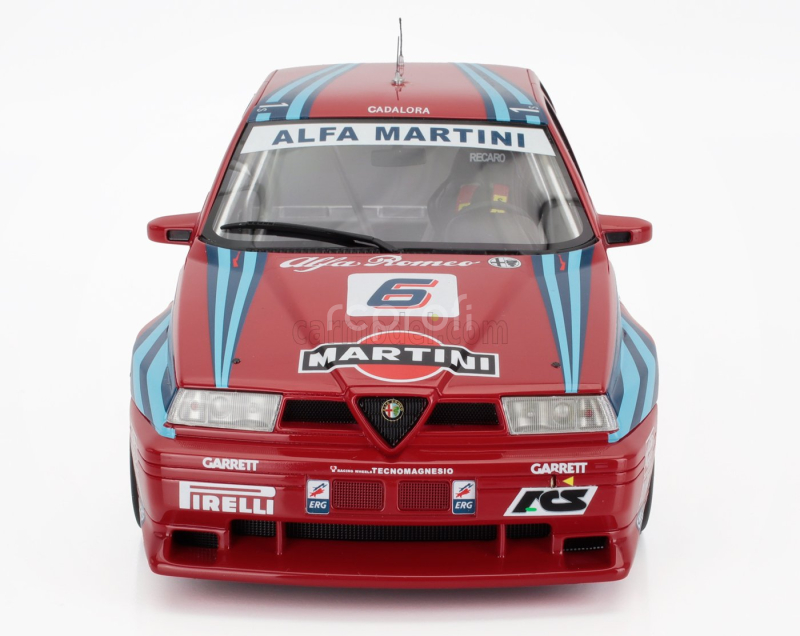 Mitica-r Alfa romeo Alfa Romeo 155 Gta S1 Superturismo Martini N 6 6th Monza 1992 Luca Cadalora 1:18 Red