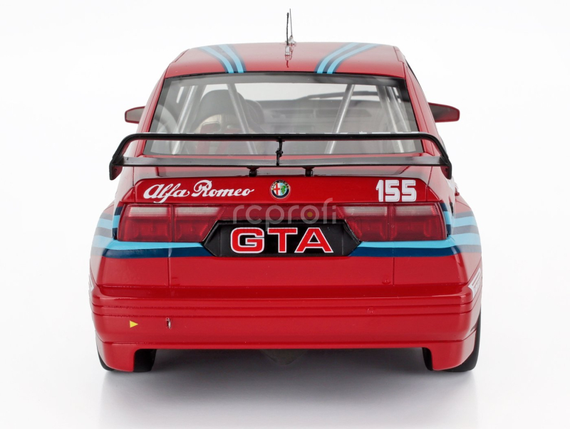 Mitica-r Alfa romeo Alfa Romeo 155 Gta S1 Superturismo Martini N 6 6th Monza 1992 Luca Cadalora 1:18 Red