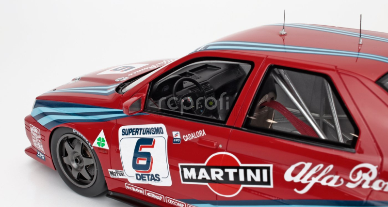 Mitica-r Alfa romeo Alfa Romeo 155 Gta S1 Superturismo Martini N 6 6th Monza 1992 Luca Cadalora 1:18 Red