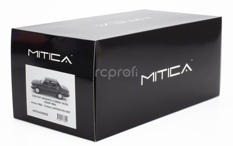 Mitica-r Fiat Argenta 2-serie Vx/sx  120hp 1984 1:18 Antracit Met