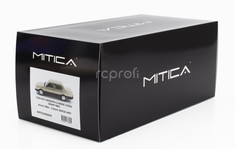 Mitica-r Fiat Argenta 2-serie Vx/sx  120hp 1984 1:18 Beige Met