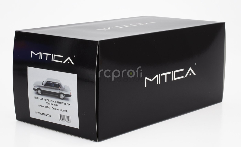 Mitica-r Fiat Argenta 2-serie Vx/sx  120hp 1984 1:18 Silver