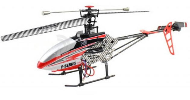 RC vrtulník MJX F-45, červená