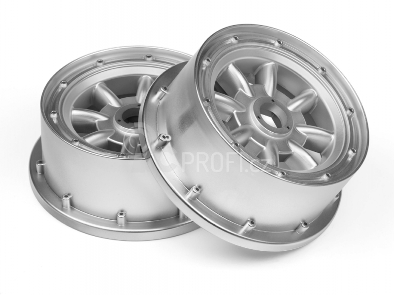 Ml-8 Wheel Silver front (120X60Mm/2Pcs)