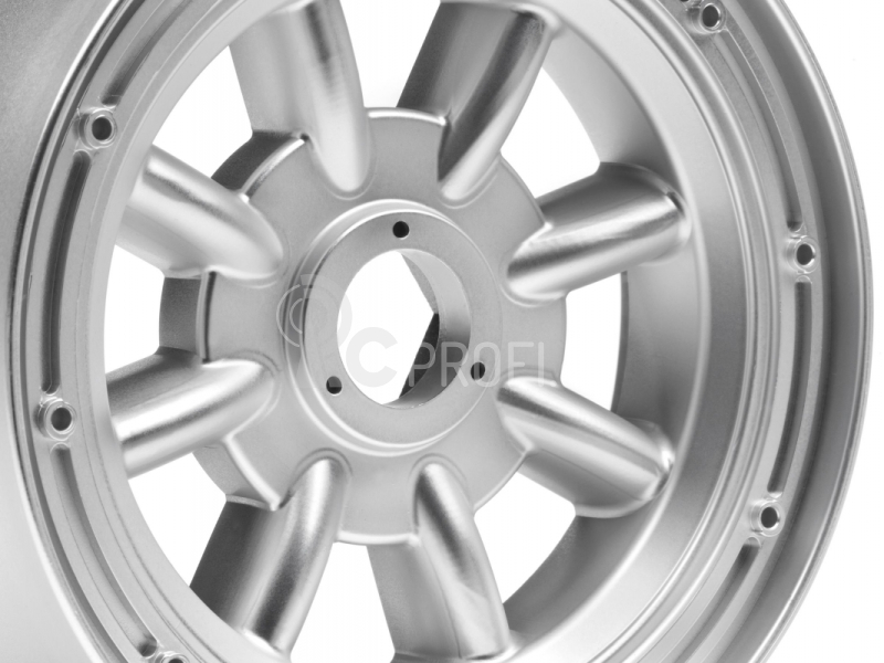 Ml-8 Wheel Silver front (120X60Mm/2Pcs)