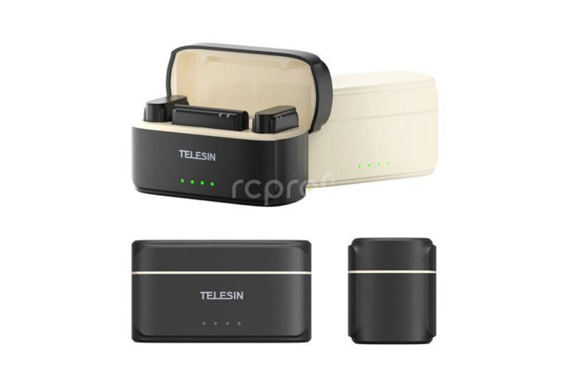 Mobilní tlačítkový mikrofon Telesin USB-C (vč Aku)