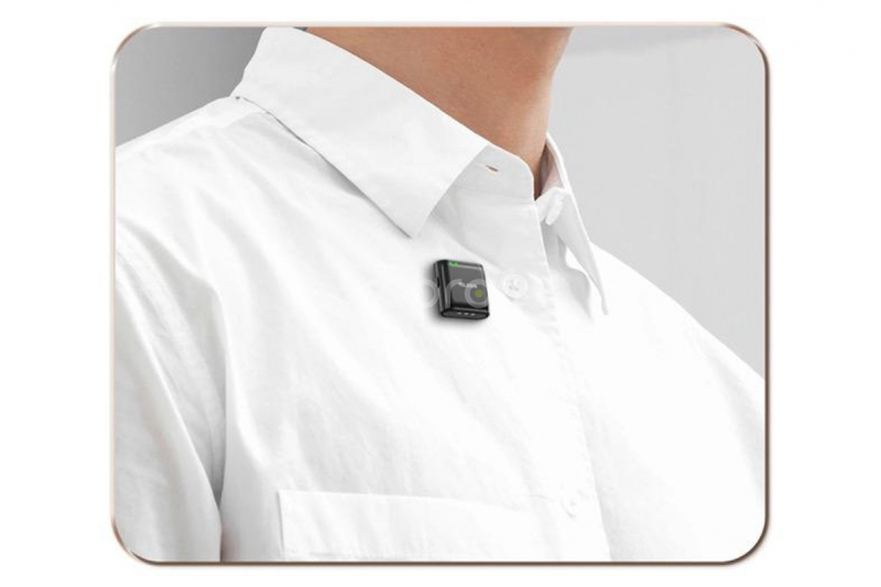 Mobilní tlačítkový mikrofon Telesin USB-C (vč Aku)