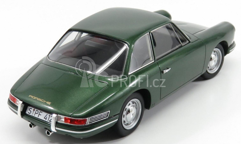 Modelcarswholesale Porsche 754 T7 - Prototype 901/911 Coupe 1959 - Exclusive Carmodel 1:18 Green Met