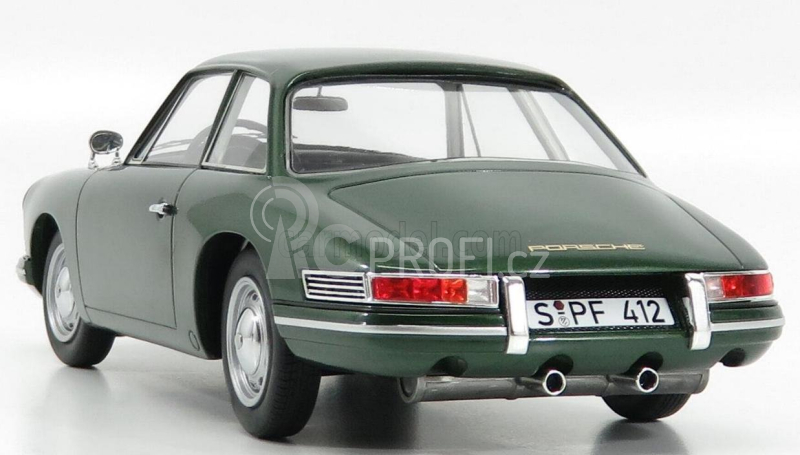 Modelcarswholesale Porsche 754 T7 - Prototype 901/911 Coupe 1959 - Exclusive Carmodel 1:18 Green Met