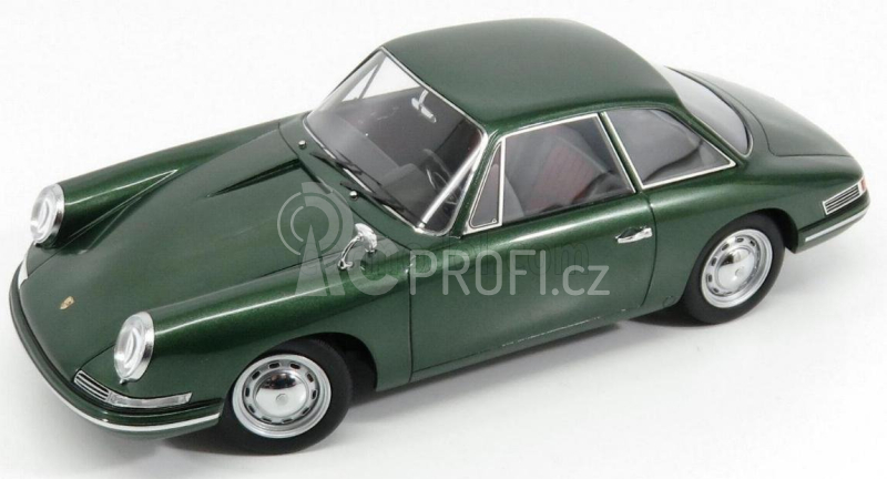 Modelcarswholesale Porsche 754 T7 - Prototype 901/911 Coupe 1959 - Exclusive Carmodel 1:18 Green Met