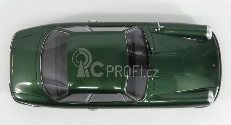 Modelcarswholesale Porsche 754 T7 - Prototype 901/911 Coupe 1959 - Exclusive Carmodel 1:18 Green Met