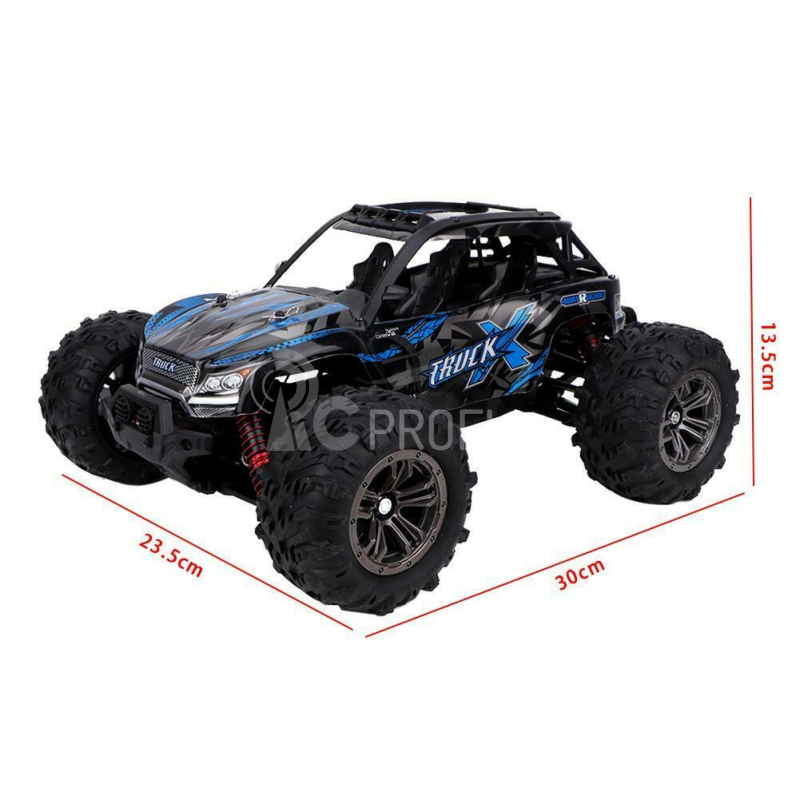 RC auto Q902C Spirit brushless, modrá